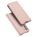 For Samsung Galaxy A53 5G DUX DUCIS Skin Pro Series Shockproof Horizontal Flip Leather Phone Case(Rose Gold)