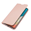 For Samsung Galaxy A53 5G DUX DUCIS Skin Pro Series Shockproof Horizontal Flip Leather Phone Case(Rose Gold)