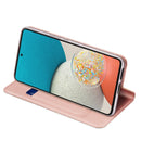 For Samsung Galaxy A53 5G DUX DUCIS Skin Pro Series Shockproof Horizontal Flip Leather Phone Case(Rose Gold)
