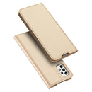 For Samsung Galaxy A53 5G DUX DUCIS Skin Pro Series Shockproof Horizontal Flip Leather Phone Case(Gold)