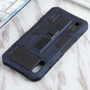 For Samsung Galaxy A10 / M10 All Inclusive Double-color TPU + PC Phone Case(Blue)