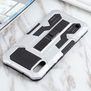 For Samsung Galaxy A10 / M10 All Inclusive Double-color TPU + PC Phone Case(Silver White)