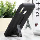 For Samsung Galaxy A20 / A30 All Inclusive Double-color TPU + PC Phone Case(Black)