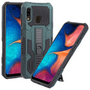 For Samsung Galaxy A20 / A30 All Inclusive Double-color TPU + PC Phone Case(Green)