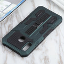 For Samsung Galaxy A20 / A30 All Inclusive Double-color TPU + PC Phone Case(Green)