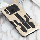 For Samsung Galaxy A20 / A30 All Inclusive Double-color TPU + PC Phone Case(Gold)