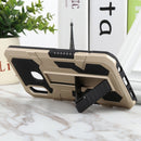 For Samsung Galaxy A20 / A30 All Inclusive Double-color TPU + PC Phone Case(Gold)