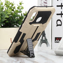 For Samsung Galaxy A20 / A30 All Inclusive Double-color TPU + PC Phone Case(Gold)
