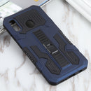 For Samsung Galaxy A20 / A30 All Inclusive Double-color TPU + PC Phone Case(Blue)