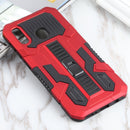 For Samsung Galaxy A20 / A30 All Inclusive Double-color TPU + PC Phone Case(Red)