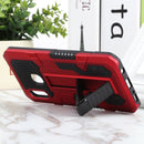 For Samsung Galaxy A20 / A30 All Inclusive Double-color TPU + PC Phone Case(Red)