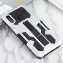 For Samsung Galaxy A20 / A30 All Inclusive Double-color TPU + PC Phone Case(Silver White)