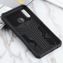 For Samsung Galaxy A20s All Inclusive Double-color TPU + PC Phone Case(Black)