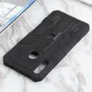 For Samsung Galaxy A20s All Inclusive Double-color TPU + PC Phone Case(Black)
