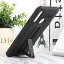 For Samsung Galaxy A20s All Inclusive Double-color TPU + PC Phone Case(Black)