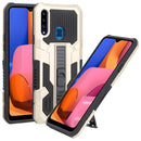 For Samsung Galaxy A20s All Inclusive Double-color TPU + PC Phone Case(Gold)