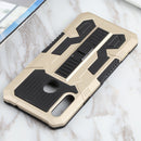 For Samsung Galaxy A20s All Inclusive Double-color TPU + PC Phone Case(Gold)