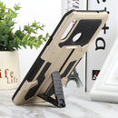 For Samsung Galaxy A20s All Inclusive Double-color TPU + PC Phone Case(Gold)