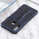 For Samsung Galaxy A20s All Inclusive Double-color TPU + PC Phone Case(Blue)