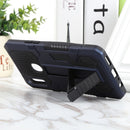 For Samsung Galaxy A20s All Inclusive Double-color TPU + PC Phone Case(Blue)