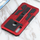 For Samsung Galaxy A20s All Inclusive Double-color TPU + PC Phone Case(Red)