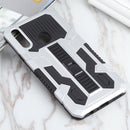 For Samsung Galaxy A20s All Inclusive Double-color TPU + PC Phone Case(Silver White)
