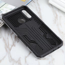 For Samsung Galaxy A20s All Inclusive Double-color TPU + PC Phone Case(Silver White)
