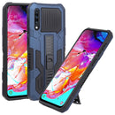 For Samsung Galaxy A70 / A70s All Inclusive Double-color TPU + PC Phone Case(Blue)