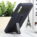 For Samsung Galaxy A70 / A70s All Inclusive Double-color TPU + PC Phone Case(Blue)