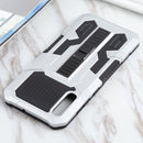 For Samsung Galaxy A70 / A70s All Inclusive Double-color TPU + PC Phone Case(Silver White)
