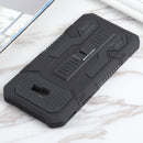 For Samsung Galaxy J4+ / J4 Prime All Inclusive Double-color TPU + PC Phone Case(Black)