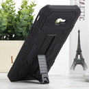 For Samsung Galaxy J4+ / J4 Prime All Inclusive Double-color TPU + PC Phone Case(Black)