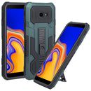 For Samsung Galaxy J4+ / J4 Prime All Inclusive Double-color TPU + PC Phone Case(Green)