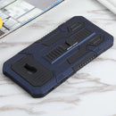 For Samsung Galaxy J4+ / J4 Prime All Inclusive Double-color TPU + PC Phone Case(Blue)
