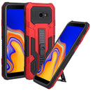 For Samsung Galaxy J4+ / J4 Prime All Inclusive Double-color TPU + PC Phone Case(Red)