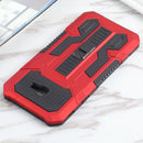 For Samsung Galaxy J4+ / J4 Prime All Inclusive Double-color TPU + PC Phone Case(Red)