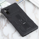 For Samsung Galaxy Note10 All Inclusive Double-color TPU + PC Phone Case(Black)