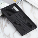 For Samsung Galaxy Note10 All Inclusive Double-color TPU + PC Phone Case(Black)
