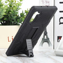 For Samsung Galaxy Note10 All Inclusive Double-color TPU + PC Phone Case(Black)