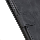 For Samsung Galaxy A03 Core KHAZNEH Retro Texture Horizontal Flip Leather Phone Case(Black)