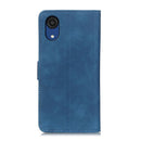 For Samsung Galaxy A03 Core KHAZNEH Retro Texture Horizontal Flip Leather Phone Case(Blue)