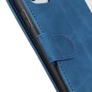 For Samsung Galaxy A03 Core KHAZNEH Retro Texture Horizontal Flip Leather Phone Case(Blue)