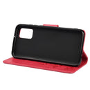 For Xiaomi Redmi Note 11 5G Butterfly Embossed Horizontal Flip Leather Phone Case with Card Slot & Holder(Red)