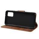 For Xiaomi Redmi Note 11 5G Butterfly Embossed Horizontal Flip Leather Phone Case with Card Slot & Holder(Brown)