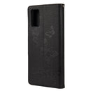For Xiaomi Redmi Note 11 5G Butterfly Embossed Horizontal Flip Leather Phone Case with Card Slot & Holder(Black)