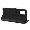 For Xiaomi Redmi Note 11 5G Butterfly Embossed Horizontal Flip Leather Phone Case with Card Slot & Holder(Black)