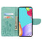 For Samsung Galaxy A53 5G Butterfly Flower Pattern Horizontal Flip Leather Phone Case with Card Slot & Holder(Green)