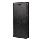 For Samsung Galaxy A53 5G Butterfly Flower Pattern Horizontal Flip Leather Phone Case with Card Slot & Holder(Black)