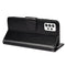 For Samsung Galaxy A53 5G Butterfly Flower Pattern Horizontal Flip Leather Phone Case with Card Slot & Holder(Black)