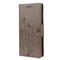 For Samsung Galaxy A53 5G Butterfly Flower Pattern Horizontal Flip Leather Phone Case with Card Slot & Holder(Grey)